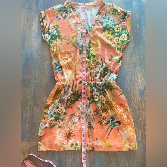 Zara Trafaluc TRF Kimono Mini Dress Sz S - Picture 5 of 5